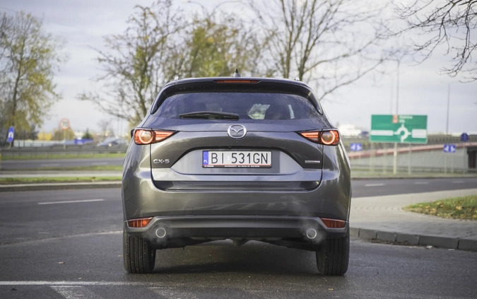 Mazda CX-5 cena 117900 przebieg: 4100, rok produkcji 2021 z Białystok małe 436